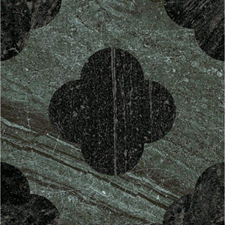 керамогранит 41zero42 Dandy 4101204 Pin Green Black 18,6x18,6 матовая