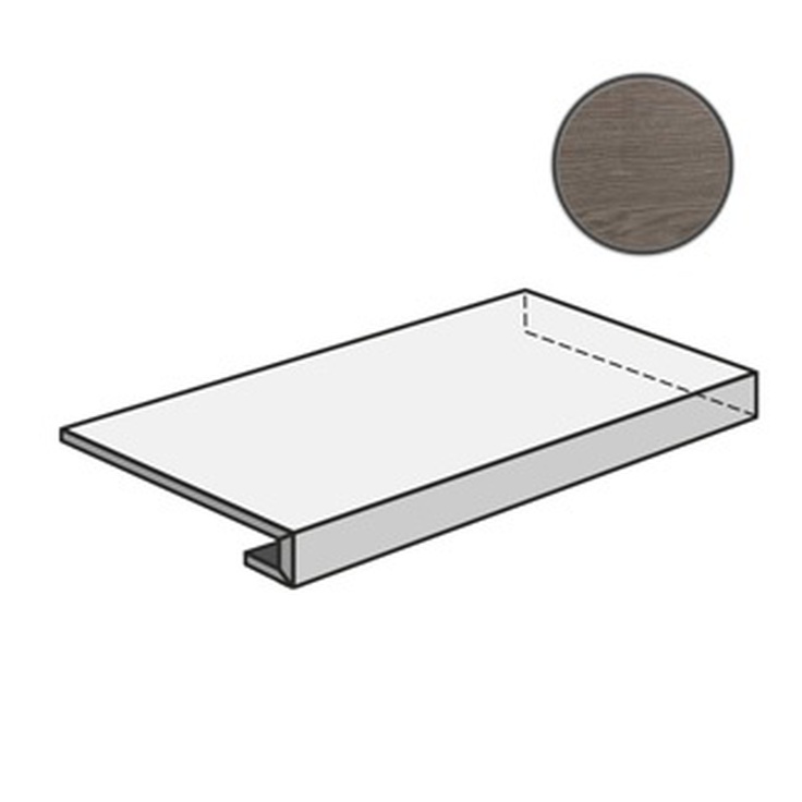 Sant Agostino Primewood CSAGDPBS12 Ang 120 Dx Brown As 33x120 матовая