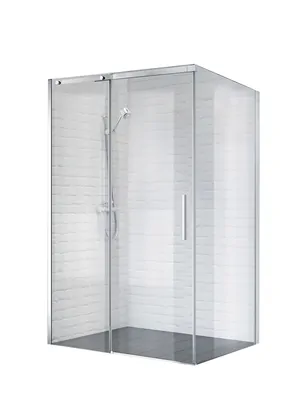 Душевой уголок BelBagno (1484-1514x785-800x1950) AH-1-150/80-C-Cr стекло прозрачное/хром