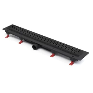 Душевой лоток Paini Medium L=650 мм D40, черный матовый, CH650MC