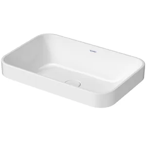 Раковина DURAVIT 600х400 антигрязевое покрытие WonderGliss, белая 23596000001