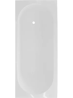 Ванна прямоугольная Estet Slim (1700х700) литьевой мрамор, белый ФР-00017279