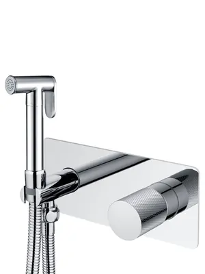 Смеситель Boheme 127-CRCR.2 встраиваемый, с гиг душем, однозахв, ручка:touch, хром