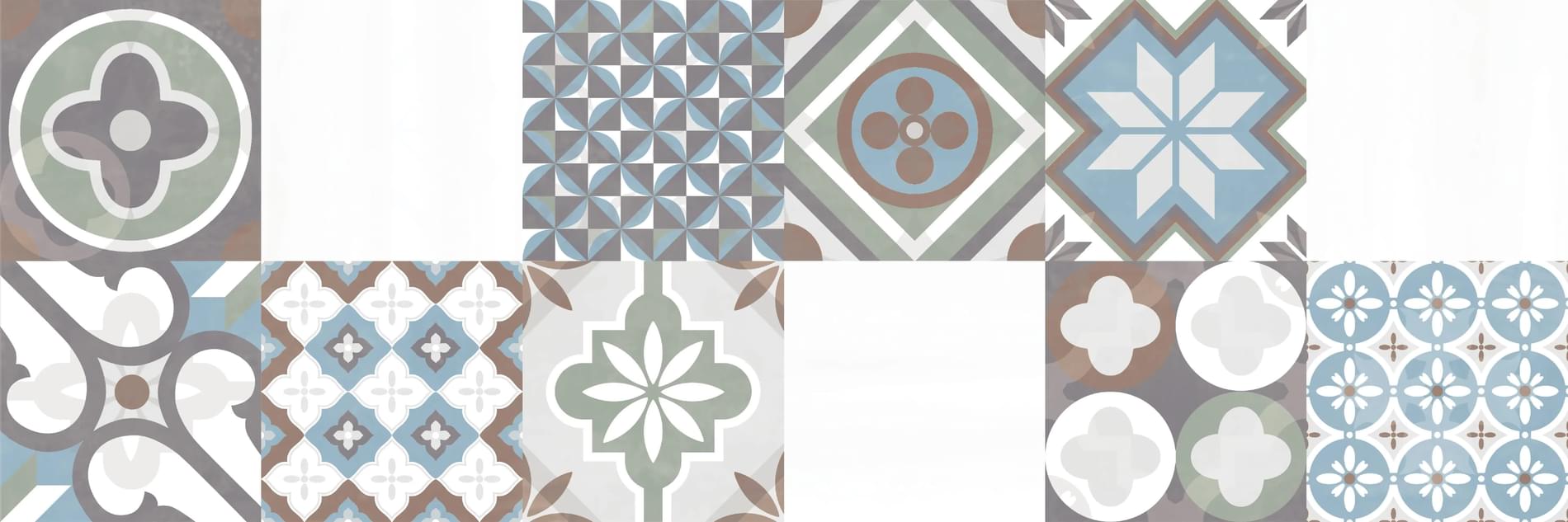 декор Charme Cristal Cementina Mix 20x60