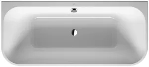 Ванна акриловая 1800х800 пристенная, белая/панель графит мат. 700451800000000