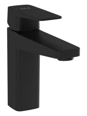 Смеситель для раковины Vitra Square A4273136EXP излив 140 мм, без д/к, черный матовый