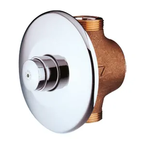 Смеситель для унитаза Presto Eclair Bui антивандальн,встраив,порционно-нажимной,с внутр.ч,хром 13918