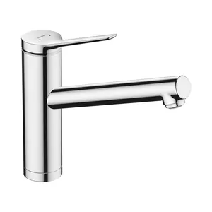 Смеситель Hansgrohe M33 1jet для кухни 160мм, для установки перед окном, хром 74805000
