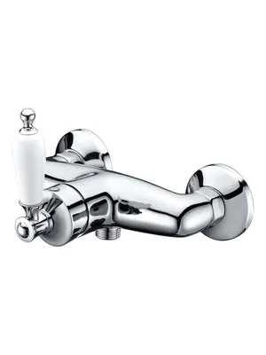 Смеситель Boheme 224 для душа, настенный, однозахватный, без душевого гарнитура, хром