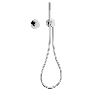 Душевой комплект Keuco для ванной, встраиваемый термостат.смеситель, с душевым комплектом, хром 59607 010001