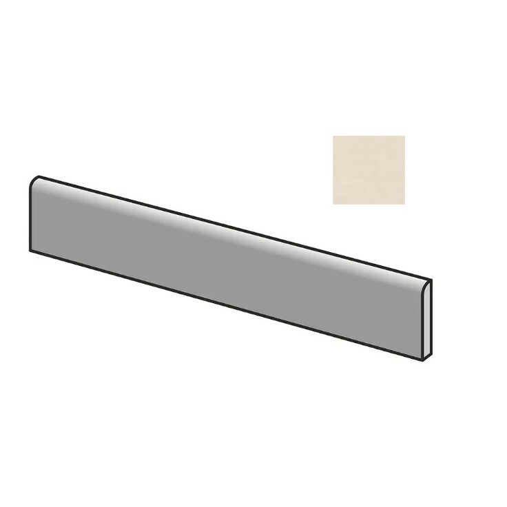 Sant Agostino Insideart Color CSABAISN90 Battiscopa Sand Nat 7,3x90 матовая