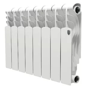 Радиатор биметаллический ROYAL THERMO 350 (410х647х80) 980Вт, 8 секций, белый
