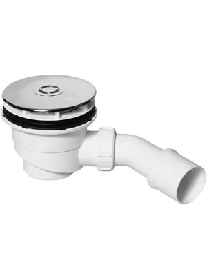 Сифон бутылочный McAlpine (выход 40/50мм) для душ. поддона, выпуск 110мм, арт. MRS4C