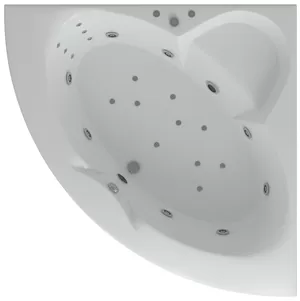 Ванна акриловая Акватек -2 аэромассаж, пневмо управление, панель, каркас, слив