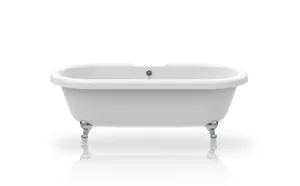 Ванна отдельностоящая Knief Edwardian (1700x750x600) акриловая, белая 0100-062