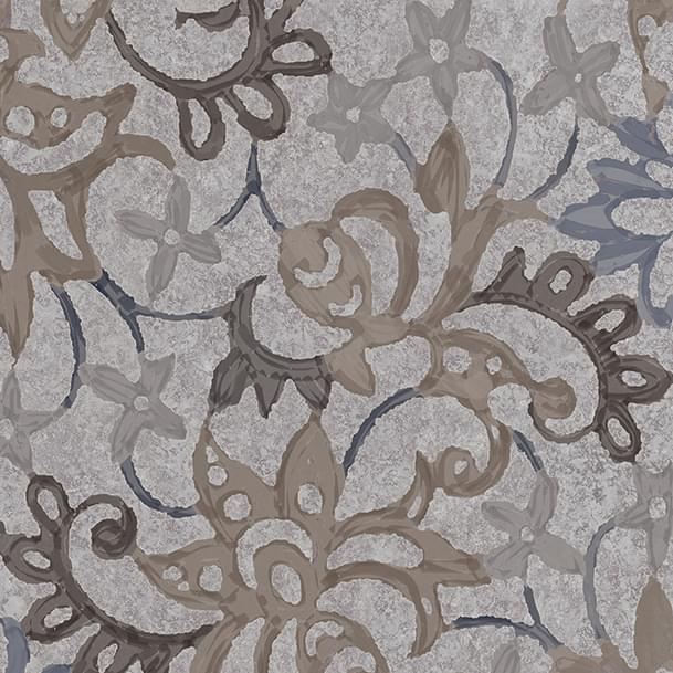 декор Heritage Florita Deco Grey 20x20