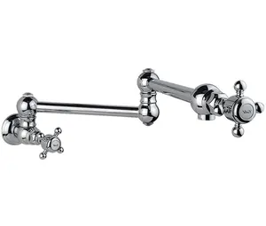 Кран выдвижной Nicolazzi для хол.воды, с запорным вентилем, хром 1451CR18