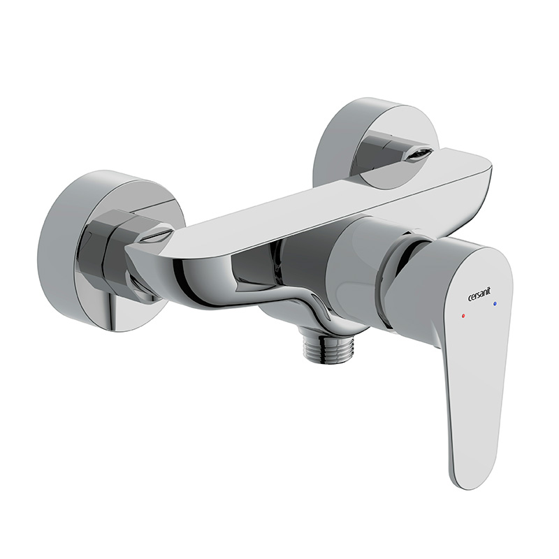 Смеситель для душа Cersanit 63032 настенный, однорычажный, хром