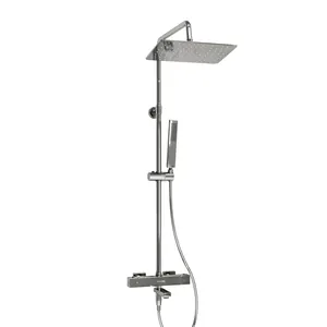 Душевая система WasserKRAFT A199.069.103.010.CH для ванны/душа,термостатический,хром