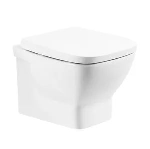 Унитаз подвесной BelBagno (525x360x415) горизонтальный выпуск, белый BB128CH