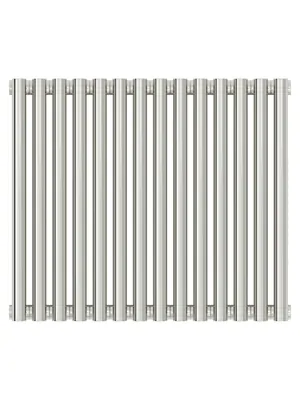 СУНЕРЖА Дизайн радиатор 500х630 (14 секц) нерж.сталь, универ. подкл., 1/2", 00-0332-5014