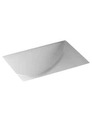 Раковина встраиваемая снизу Cmicanova CN15002 460х348х213 прямоугольная, c отв. слива, белая