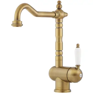 Смеситель для мойки Omoikiri -A античная латунь 4994287 (OKY-AB-35)