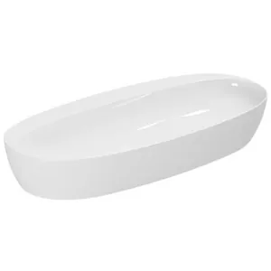 Умывальник Azzurra (900х440х140) накладной, б/отв. под смеситель, белый ELLA090440C0BI