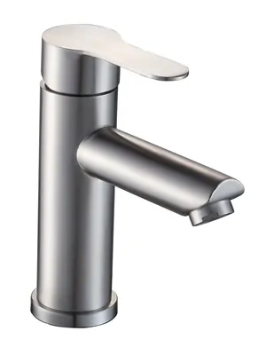 Смеситель для раковины ESKO Lagos LG25 однозахватный, фиксированный излив, хром