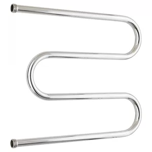 Полотенцесушитель водяной СТИЛЬЕ М-обр. 500х650,нерж.сталь,боковое подкл., резьба-сгон 1",00004-5065