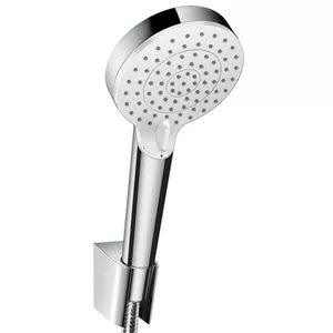 Душевой набор Hansgrohe Vario (ручной душ, держатель, шланг 125см) хром/белый 26691400