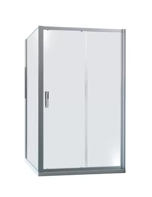 Душевая дверь HUPPE 2 1300х2000 раздвижная, серебро с блеском/стек.прозрачное C20410.069.321