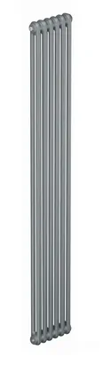 Радиатор стальной двухтрубчатый RIFAR 2180-6 секций, титан, боковое подключение