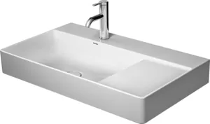 Умывальник Duravit 800х470 шлифованная, раковина слева, отверстие под смес. 2348800071