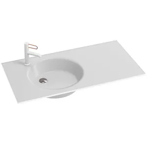 Раковина Jacob Delafon 100см с 1 отверстием, белый матовый EB2564-DE1