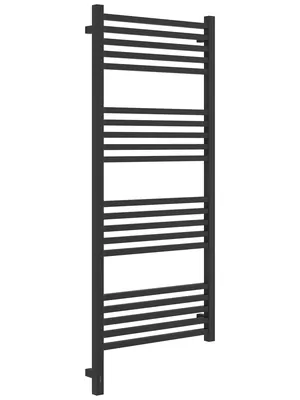 СУНЕРЖА Полотенцесушитель 1200х500 черный матовый, МЭМ левый, 31-5900-1250