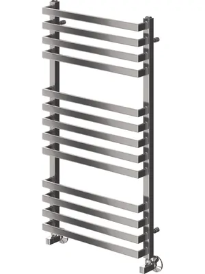 Полотенцесушитель TERMINUS П13 (ШВ:500х1000) водяной, нижнее подключение, нерж. сталь