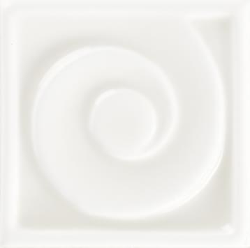 вставка Essenze Onda Tozzetto Bianco Craquele 6x6