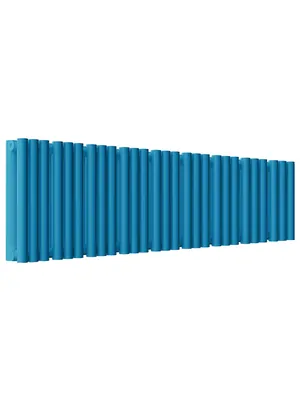 Радиатор стальной Empatiko V S2 двухтруб 1072х236х122 27 сек бок.подкл, 1539Вт, Dreamy blue