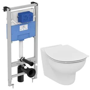 Инсталляция Ideal Standard ProSys + Унитаз 21 Rimless детский + сиденье S312801AA15 (S312801+S453601+R020467)