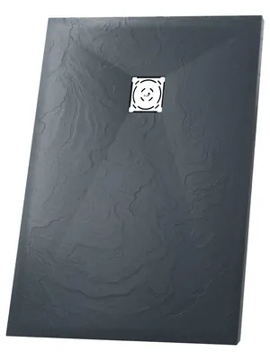 Душевой поддон RGW ST-0107G (700х1000х25) прямоугольный, иск. камень, графит 16152710-02