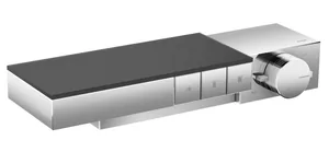 Смеситель Axor 46141000 для душа, термостат, на 3 потребителя, алмазная огранка, хром