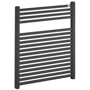 Полотенцесушитель стальной Zehnder TE-070-050/RACY-C электрический, цвет M0557 Black Matt