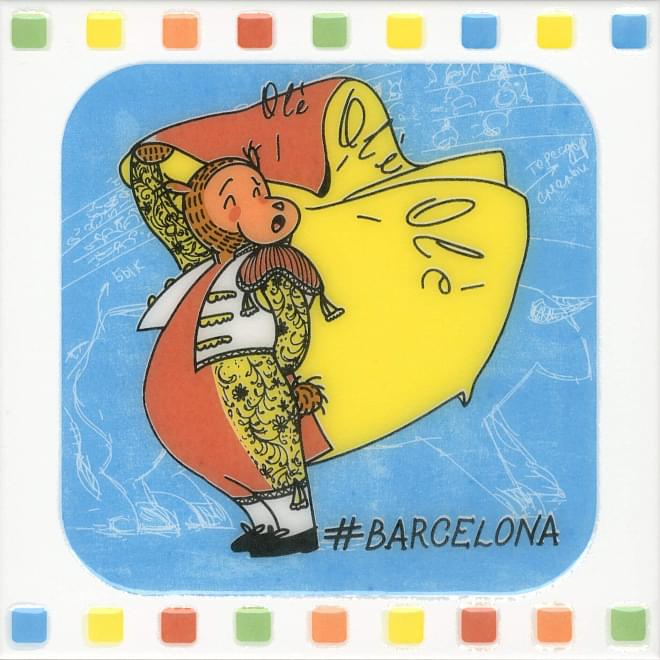 декор Большое Путешествие Декор Barcelona 20x20