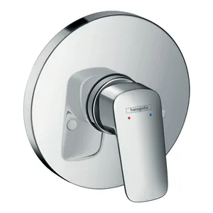 Смеситель Hansgrohe 71606000 для душа, встраиваемый, однозахватный, наружная часть