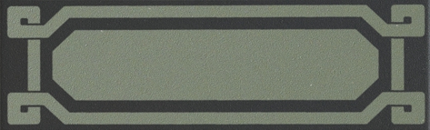 Ceramiche Grazia Old England Listello Black Bath 6x20 матовая