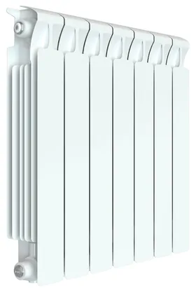 Радиатор биметаллический RIFAR 500 (577х560х100) бок. подкл, 7 секций, 1372 Вт, белый