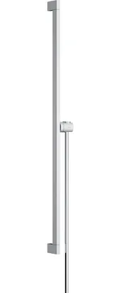 Душевая штанга Hansgrohe E Puro 90 см с держателем для душа и шлангом, хром 24403000