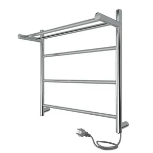 Полотенцесушитель Indigo с/п (electro) 500х500 (скр.монтаж, унив.подкл) полиров. LСLE50-50PR