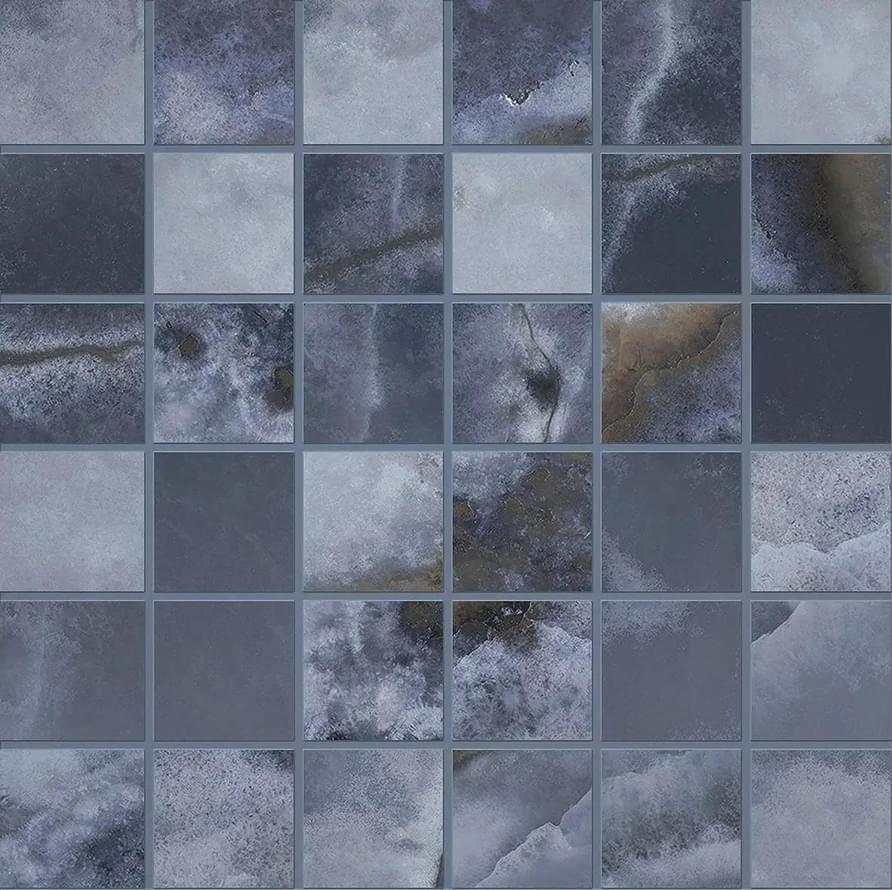 мозаика Tele Di Marmo Onyx Mosaico 5x5 Blue Silktech 30x30